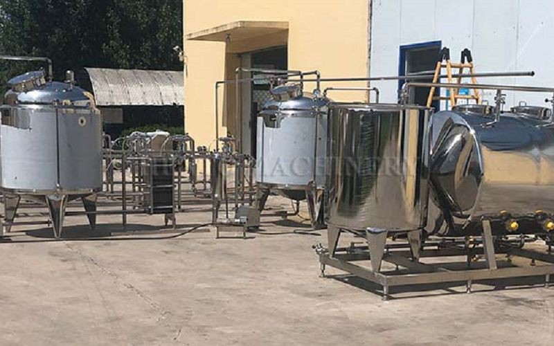 Coconut Cutter Juicer Extractor Production Line001