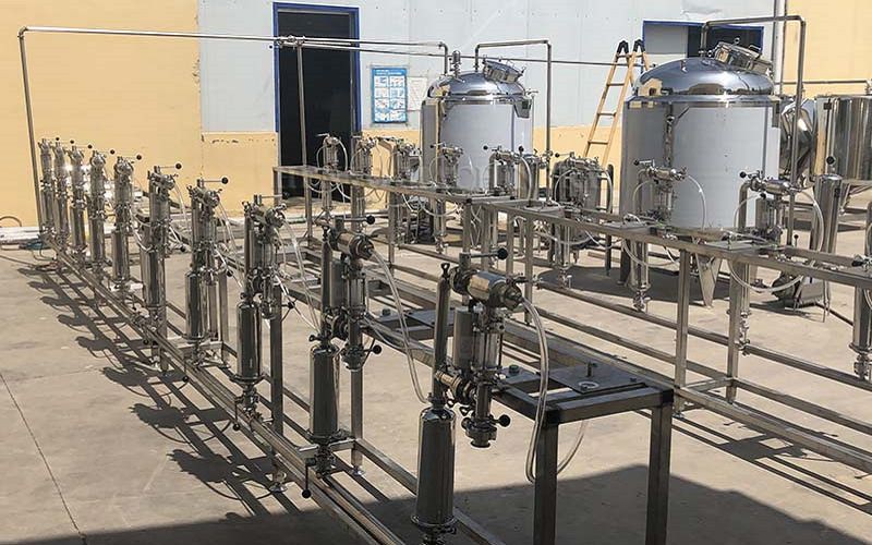 Coconut Cutting and Juicing Line001