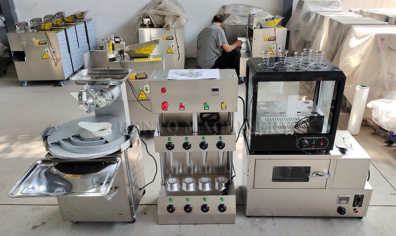 commercial pizza cone machine