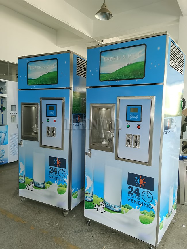Coin Milk Vending Machines