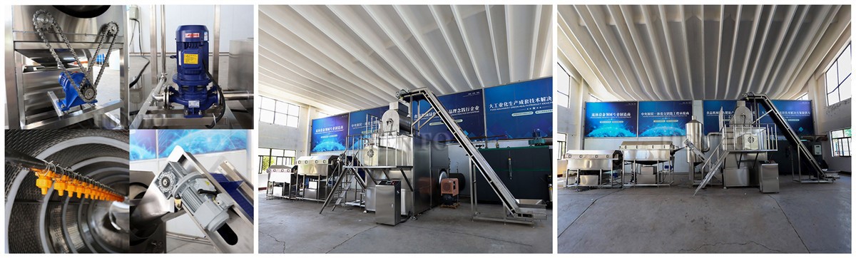 Automatic Vegetable Steam Peeling Machine Automatic Vegetable Steam Peeling Machine