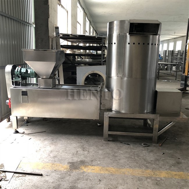 Sesame cleaner and dryer machine