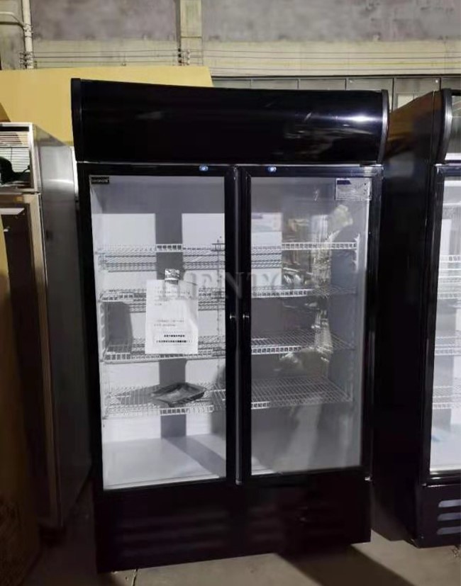 beverage freezer display cabinet