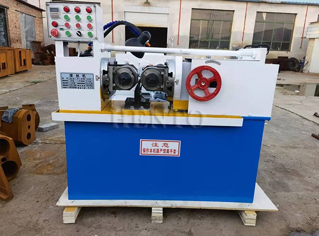thread rolling machine steel bar