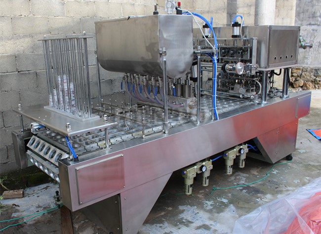 Cup Filling And Sealing Machine