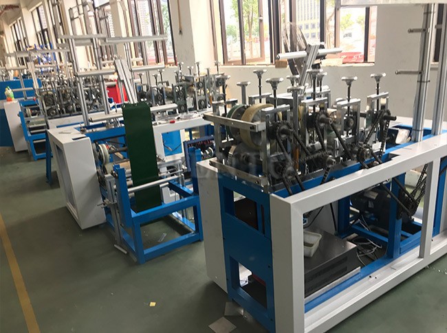 disposable shoe cover making machine