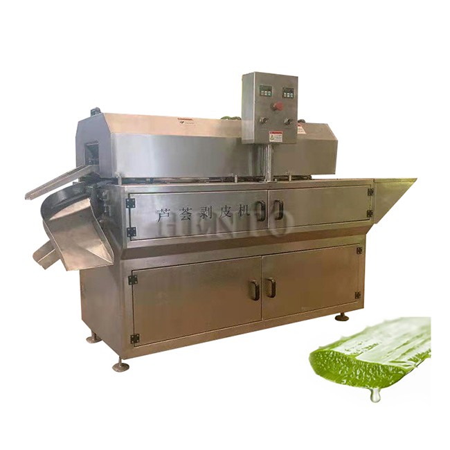 Aloe Vera Washing Peeling Dicing Machine