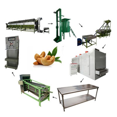 Cashew Nut Peeling Processing Line