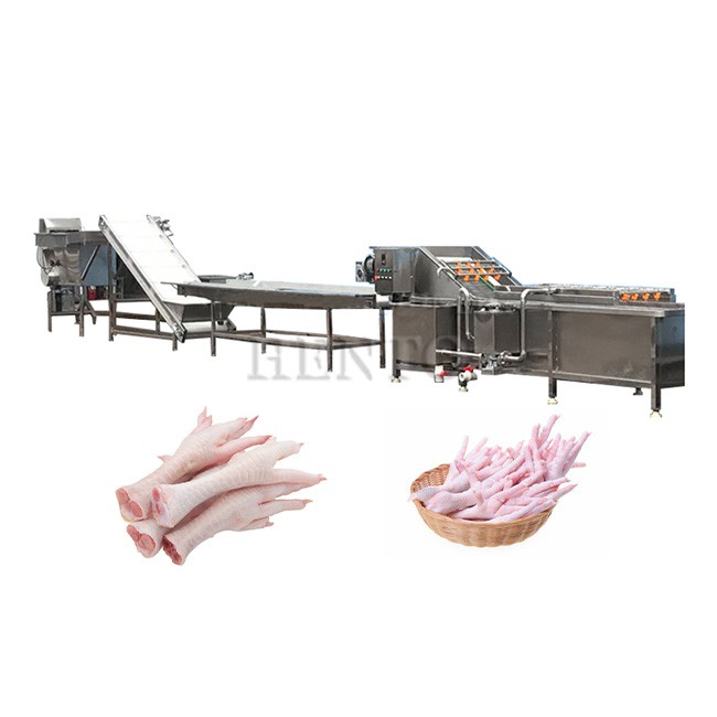 Chicken Feet Cleaning Machine