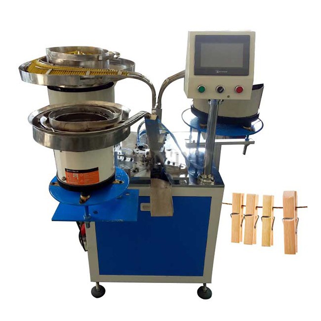 clothespin machine