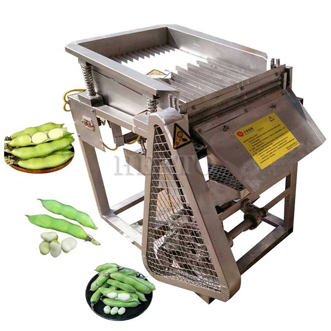 Green Broad Bean Husking Machine