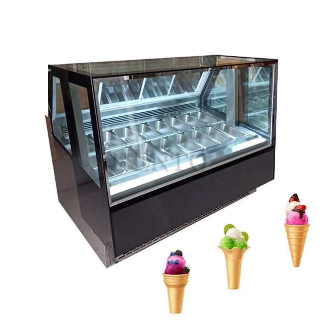 Ice Cream Showcase Cabinet