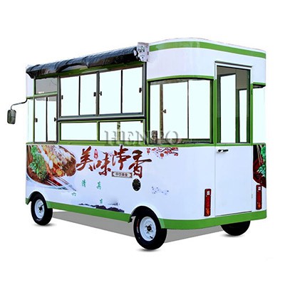 Food Vending Cart With Wheels