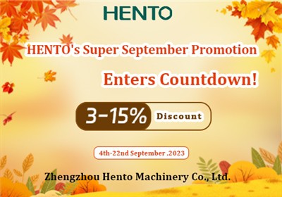 HENTO’s Super September Promotion Enters Countdown!