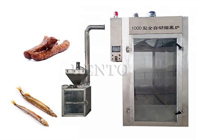 Teaching the process of sausage smoking