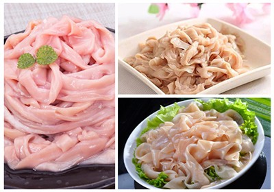 Do you know how to handle chicken and duck intestines that are both clean and...