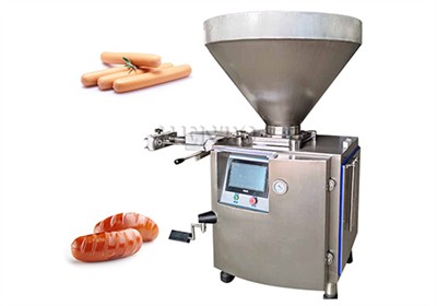 Operation of Sausage Vacuum Filling Machine