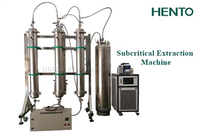 What are the subcritical extraction process and advantages?