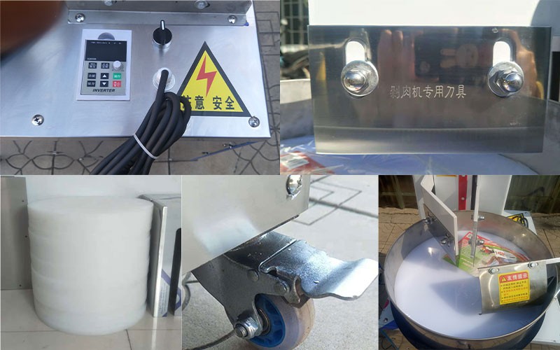 Imitate Hand Cutting Pork Meat Mincer Machine