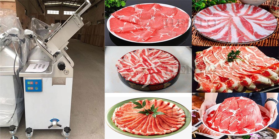 Vertical Frozen Meat Slicer 1