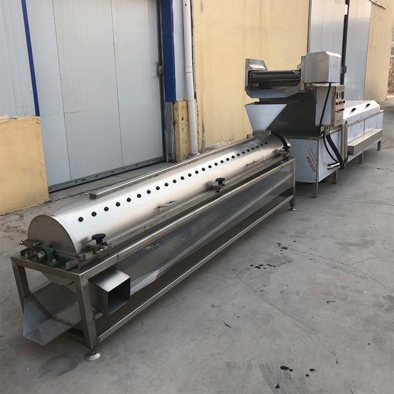 Automatic Chicken Feet Blanching Peeling Line