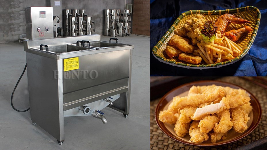 Semi Automatic Frying Machine