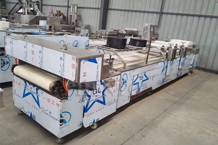 Peanut Brittle Forming Cutter Machine Peanut Brittle Forming Cutter Machine