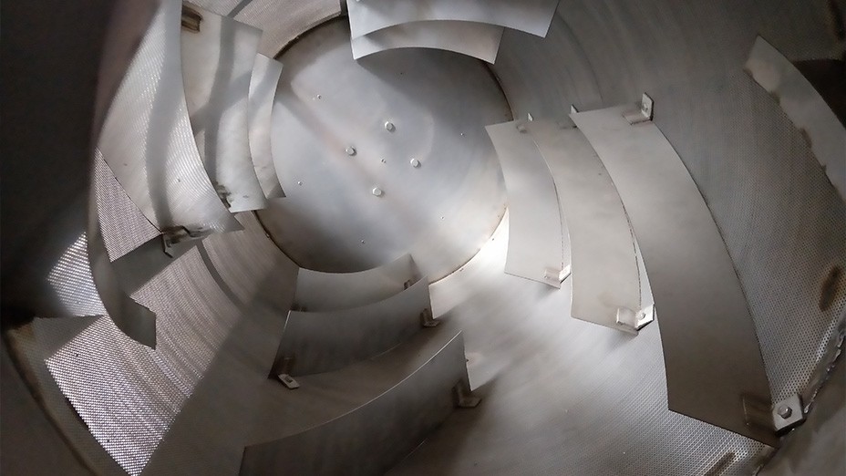 Automatic seasame seeds roast machine