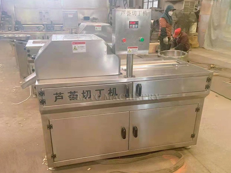 aloe vera dicing machine