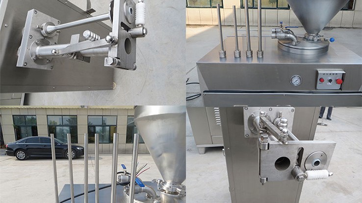 Hydraulic sausage filler machine Hydraulic sausage filler machine
