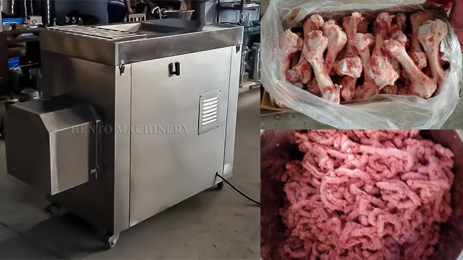Meat with Bone Mincing Machine