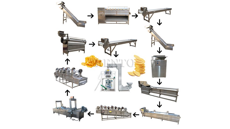 French Fries Production Line