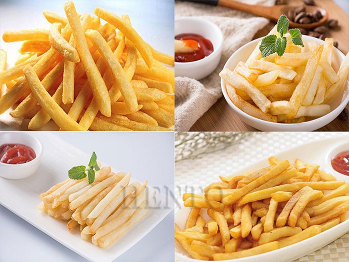 Automatic french fries production line Automatic french fries production line