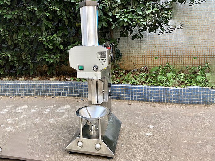 green coconut peeler