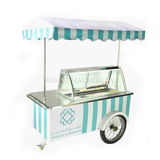 Portable Ice Cream Cart