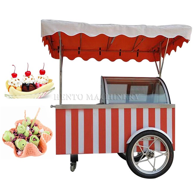 Portable Ice Cream Cart