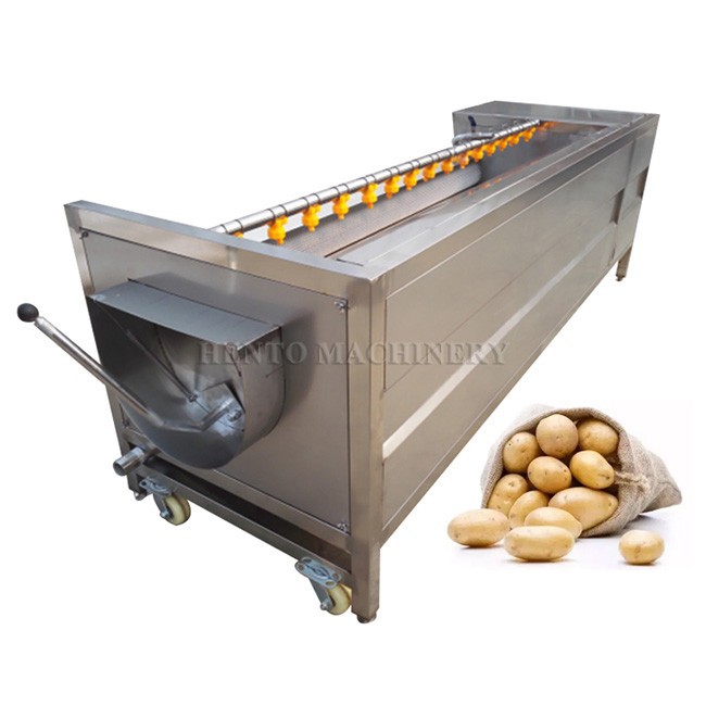 Potato Washing And Peeling Machine
