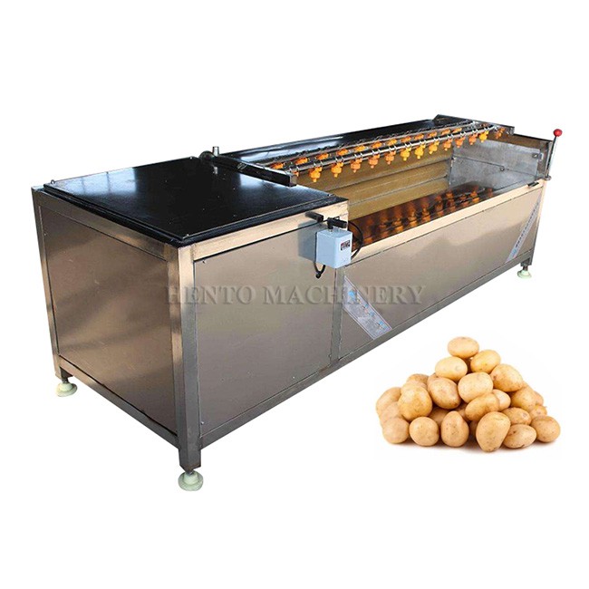Potato Washing And Peeling Machine