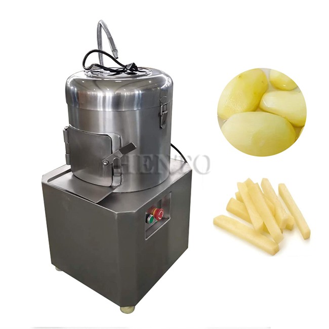 Potato Washing Peeling Cutting Machine