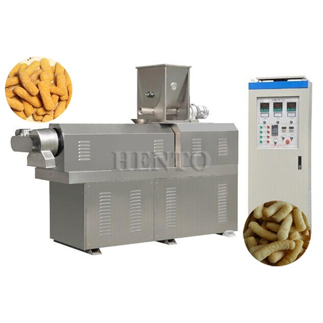 Puffed Corn Snack Food Extruder