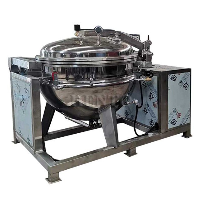 Self Turning Basket Pressure Cooker Automatic