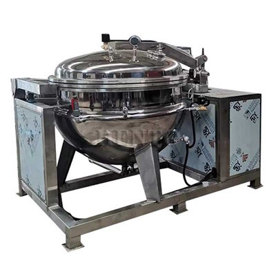 Self Turning Basket Pressure Cooker