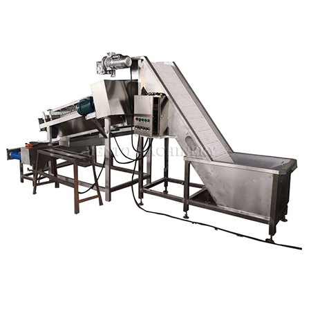 prawn peeling machine