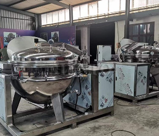 Self Turning basket pressure cooker Automatic